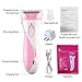 Women Shaver,Bienna Electric [Rechargeable] [Waterproof] Multifunction Cordless Personal Body Facial Hair Razor Trimmer Remover Epilator for Legs Bikini Area Armpit-Pink