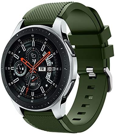 Accessory for Samsung Galaxy Watch,Kacowpper New Fashion Soft Silicone Watch Band Replacement Band Strap for Samsung Galaxy Watch 46mm