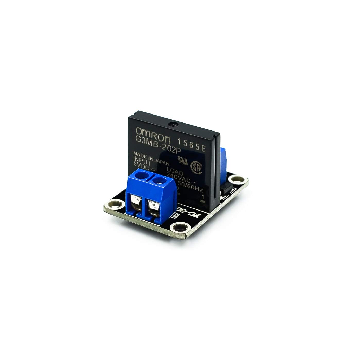 1/2 / 4/8 Channel Solid State Relay G3MB202P DCAC PCB SSR In 5VDC Out