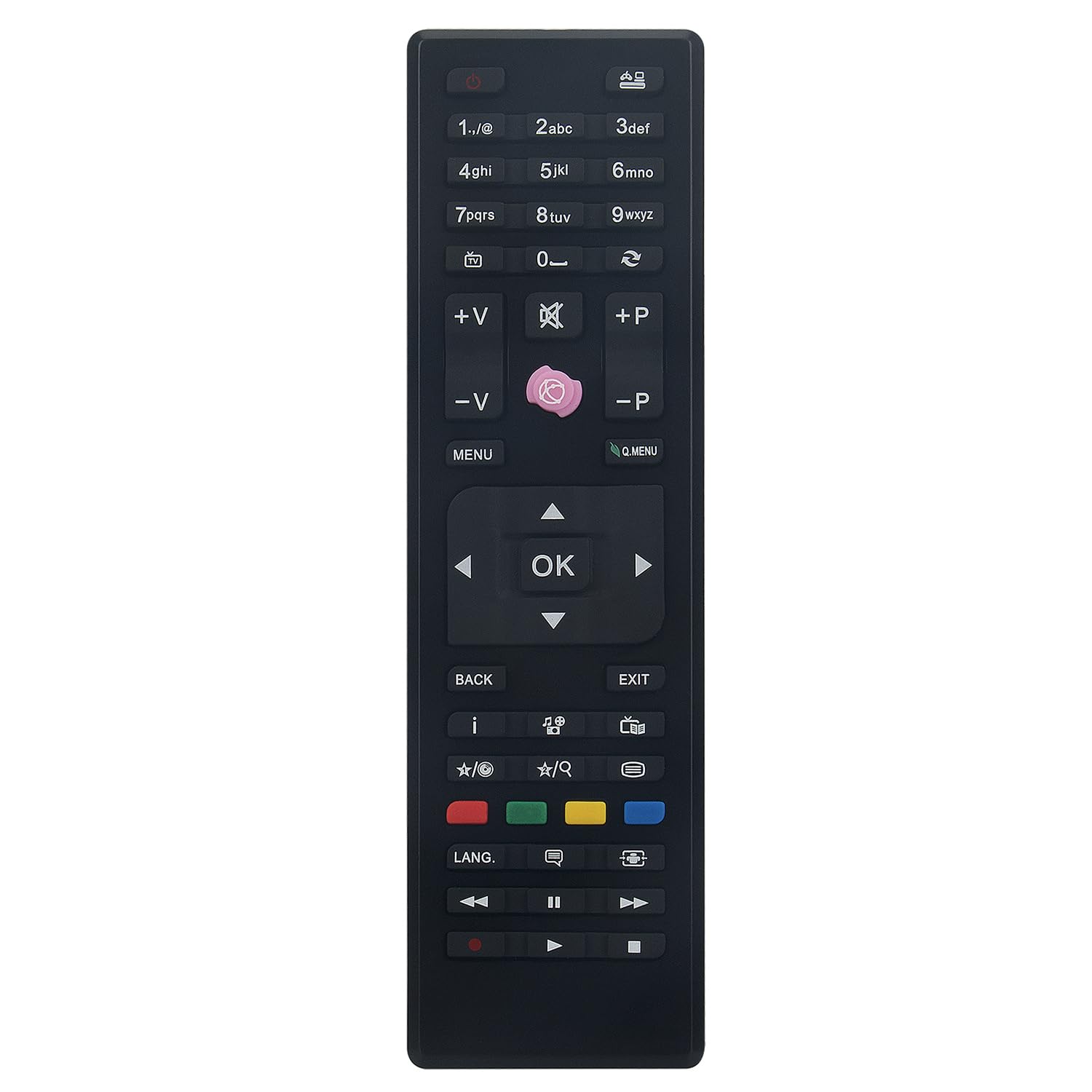 3IN1 RC4849 4870 4875 Replacement Remote Control Fit for VESTEL Telefunken JVC Finlux Sharp SELECLINE HITACHI TECHWOOD TECHNIKA GOGEN TV Models