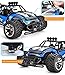 SIMREX A130 Rc Cars High Speed 20Mph Scale RTR Remote Control Brushed Monster Truck Off Road Car Big Foot Rc 2WD Electric Power Buggy W/2.4G Challenger Blue
