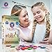 CleverPax MAGNETIC LETTERS numbers for toddlers Alphabet magnets fridge educating kids SET of 67 foam magnets letters refrigerator ABC magnets toy preschool learning education ABCs kids letters