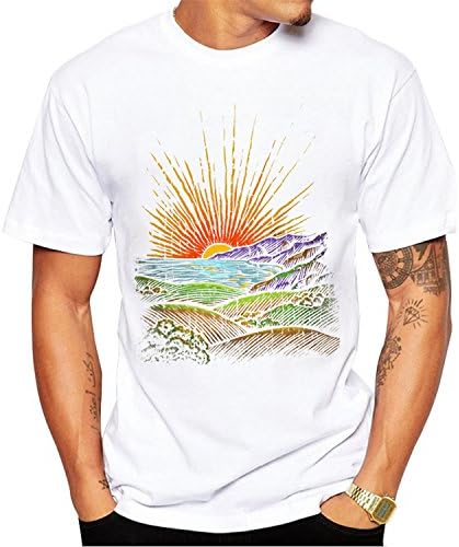 Robin Santiago NEW Fashion Retro Men T shirt Short Sleeve Casual t-shirt Hipster Fractal Pattern tees 1314 M