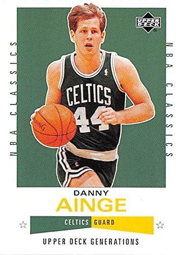 Danny Ainge Basketball Card Boston Celtics NBA Champion 2002 Upper 