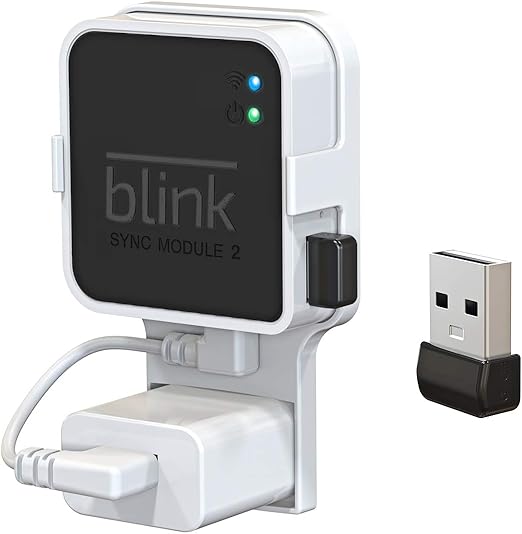 64GB USB Flash Drive and Outlet Mount for Blink Sync