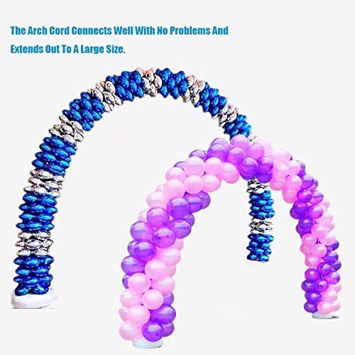 Balloon Arch Kit - Balloon Column Base and Pole Balloon Arch with Bases for Birthday Party Supplies Garden Decorations or Wedding(9.5FT Tall & 17FT Wide) - Thumbnail 2