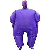 IRETG Adult's Inflatable Costume Full Body Jumpsuit Halloween Funny Blow Up Costumes