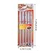 10 Pcs (5 Pairs) High Quality Rose Design Silver Stainless Steel Chopsticks