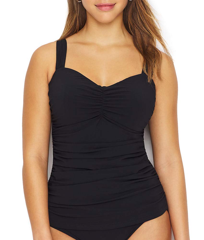 Profile by Gottex Women's Sweetheart Cup Sized Tankini Top Swimsuit