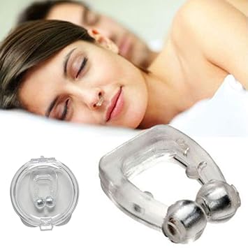 AGIA TEX Germany Schnarchstopper gegen Schnarchen - Nasenspreizer aus softem Silikon-Gel