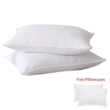 Sufuee Pillows For Sleeping 2 Pack Luxury Hypoallergenic Bed