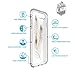 Speck Products Presidio Clear + Print Cell Phone Case for iPhone 7 Plus - Goldenblossom Pink/Clear
