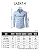 H2H Mens Wrinkle Free Slim Fit Shirt with Solid Long Sleeve GRAY,US M (Asia L)