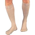 JOBST Relief 15-20mmHg Compression Stockings Knee High, Closed Toe, Beige, Small