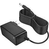 5V 1A Power Supply Adapter 5W AC/DC Wall Power adaper,10ft Extension Power Cord Replacement with 5.5x2.5mm/2.1mm Plug, 5 Volt 1Amp Power Adapter Transformer Cable [10ft]
