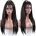 Glueless Lace Front Human Hair Wigs For Women Black Pre Plucked 100% Human Hair Lace Front Wigs 13x4 Lace Frontal Wig Straight Hair Extensions Brazilian Virgin Lace Wig With Baby Hairs 16 Inch