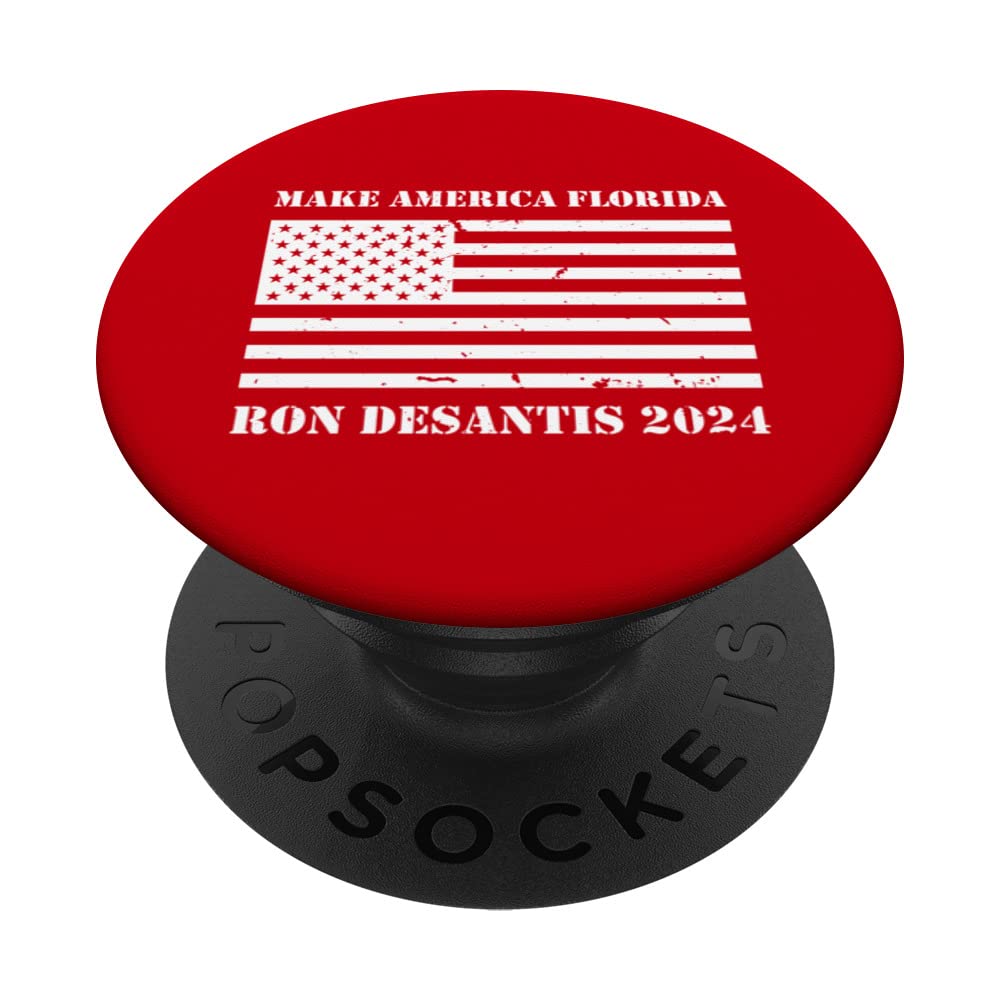 Ron DeSantis 2024 - Make America Florida PopSockets Swappable PopGrip