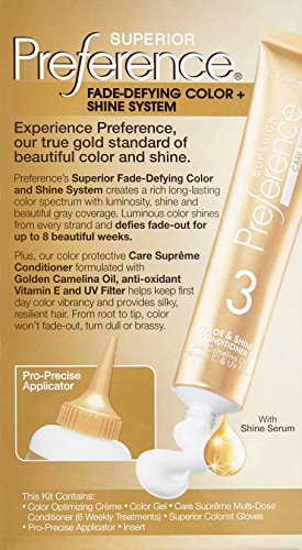 L’OREAL PARIS SUPERIOR PREFERENCE FADE-DEFYING COLOR + SHINE SYSTEM, 8A ASH BLONDE (PACKAGING MAY VARY)