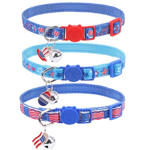 PUPTECK Cat Collar Breakaway Bells