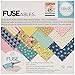 We R Memory Keepers 660861 12 Sheet Fuseables Patterned Paper Pack, 6 x 6