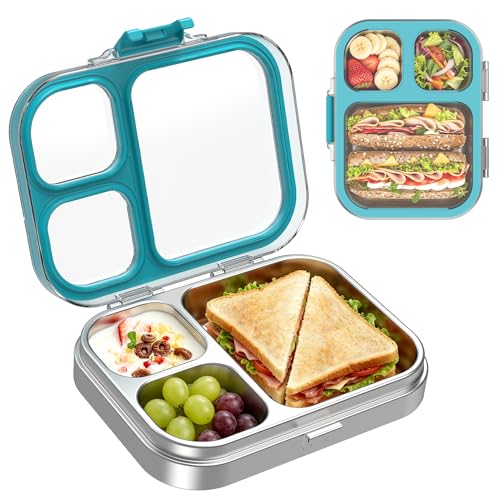 LOHASOK Stainless Steel Bento Lunch Box