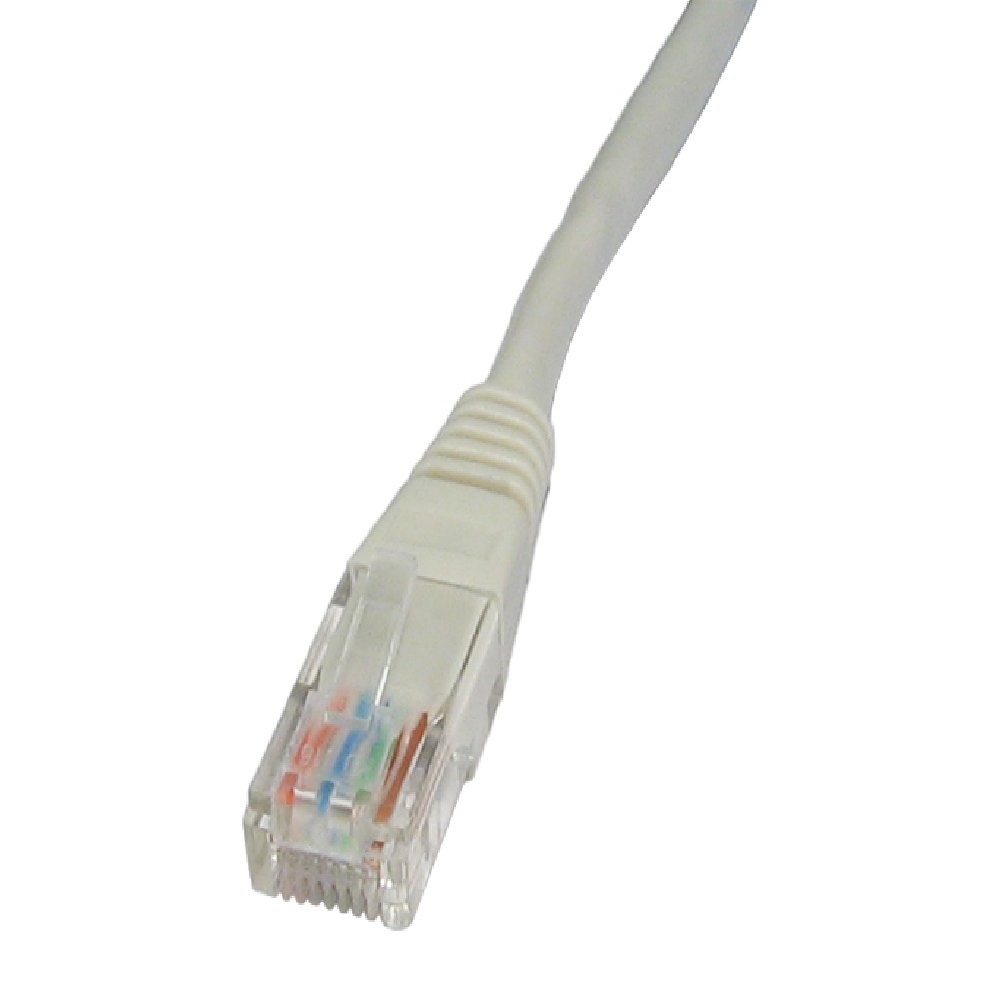 World of Data 30m Network Cable - CAT5e (Enhanced) - Ethernet, Patch, LAN - Compatible with Playstation, Xbox, Server, Router, Modem, Hub, Switch - Colour: GREY