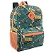 Boy's 6 in 1 Backpack Set With Lunch Bag, Pencil Case, Bottle, Keychain, Clip (Trucks)