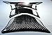 RZ Moto Fit Suzuki GSX-R GSXR 1000 600 750 Carbon Fiber Motorcycle Tank Protector Pad sticker trim