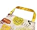 KINGO HOME Adjustable 100% Cotton Garden Cooking Women Kitchen Bib Aprons, with Pockets, Cotton Canvans, Machine Washable