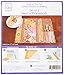 June Tailor Quilt As You Go Placemat Pattern Venice, Natural, 6 Pcs
