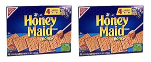 Image of Nabisco Honey Maid Graham Crackers, Honey 4-14.4oz (Pack of 2)