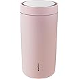 Stelton To-Go Click - Thermal Mug, Double-Walled Insulated Flask, Rustproof, Leak-Proof Coffee Mug/Tea Mug with Smart Click Lid - Hot & Cold Drinks - 0.2 Litres, Rose