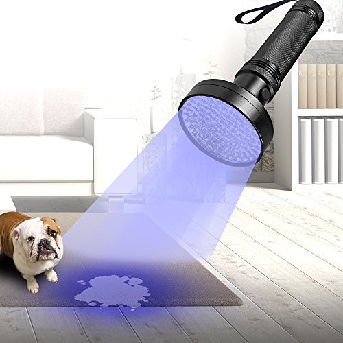 image for GLBSUNION UV Flashlight Black Light UV Lights , 68 LED 395 NM Ultravio