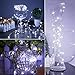 FRIEET Starry String Lights, 12 Pack Fairy Lights Battery Operated, 7.2ft 20LED Christmas Lights Silver Coated Copper Wire Lights Firefly Lights Moon Lights for Party Christmas Decorations(White)