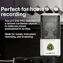 LCT-240-PRO Compact Condenser Microphone, White