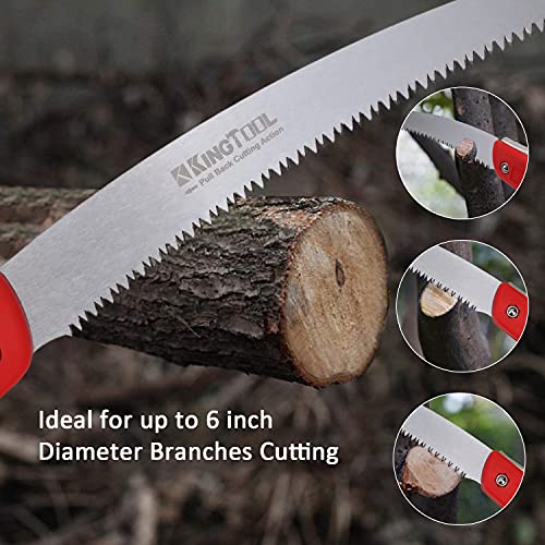 Lengon 10 Inch Folding Pruning Saw – SK-5 Steel Blade – Labor-Saving For Garden & Camping - View #10