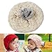 niceeshop(TM) Baby Infant Boy Girl Knit Crochet Rib Pom Pom Warm Beanie /Hat /Cap - Creamy-white