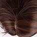 KeeWig Synthetic Auburn Wig Medium Length Wavy Piano Color Blend Light and Dark Auburn and Strawberry Blonde JENNY #P27/30/33