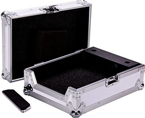DEEJAY LED TBHXDJ1000WHITE WHITE Fly Drive Case Engineered to Hold One Pioneer XDJ1000 DJ Multi-Player or Similarly Sized Equ