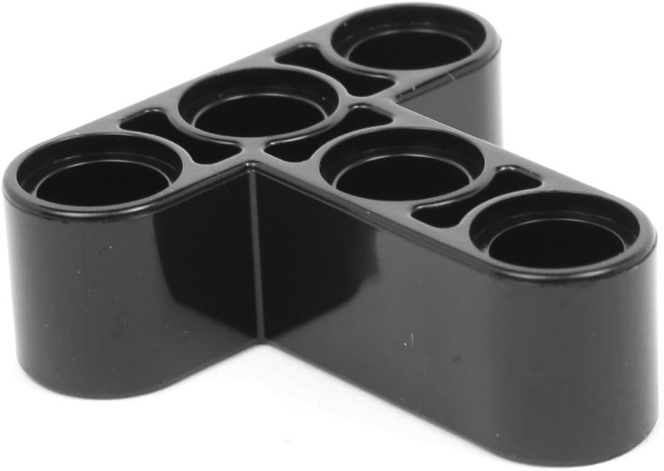 LEGOBricks Technic – Girder with T shape (Pack of 10, 3 X 3 Pivotes), Black, Includes Coil for Cable in Blue