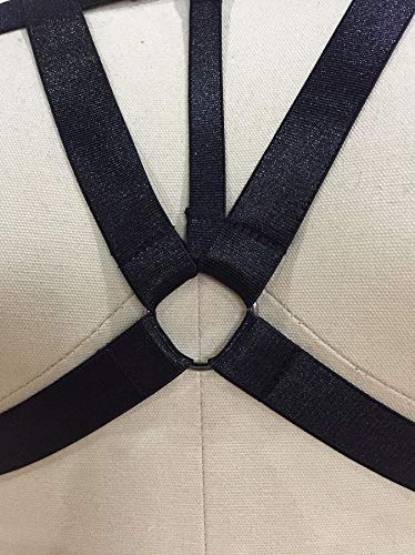 Women's Cage Bra Harness Halter Strappy Bralette Accessory Adjustable