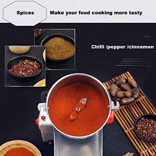 BE ONE Spice Grinders Machine, BEONE 800g Electric Spice Coffee Grinders Machine, Electric Grain Spices Cereals Coffee Dry Food Mill Grinding Machines Gristmill Home Powder Crusher Grinder (A)