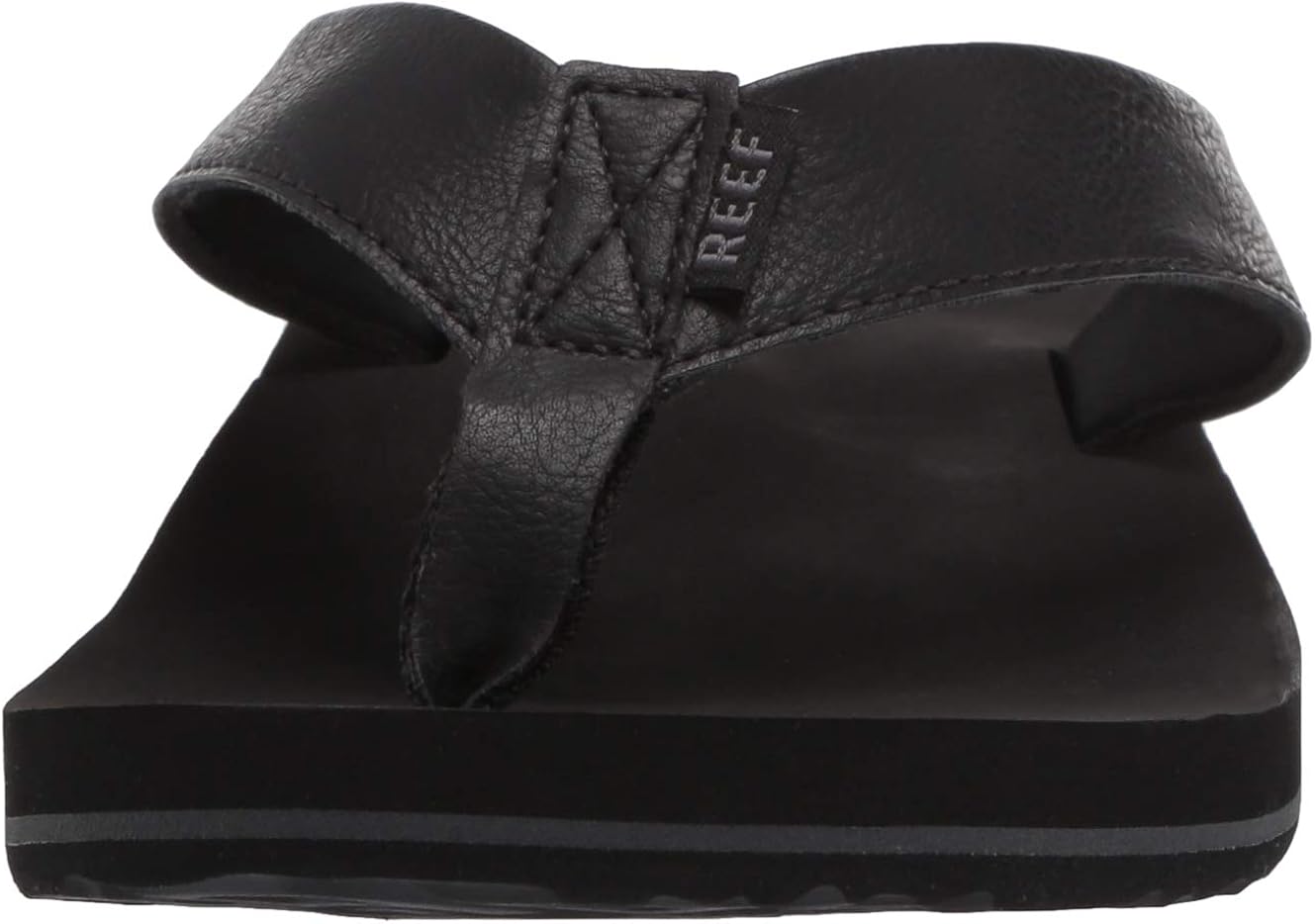Reef Men's Sandal Twinpin | Comfortable Men's Flip Flop With Vegan Leather Upper: Shoes