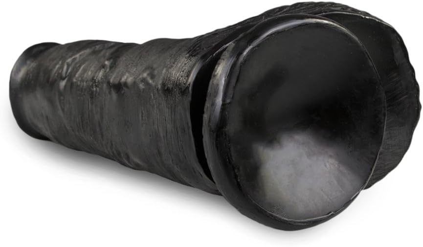 King Cock 25.4 cm Black Dildo with Balls - Image 4