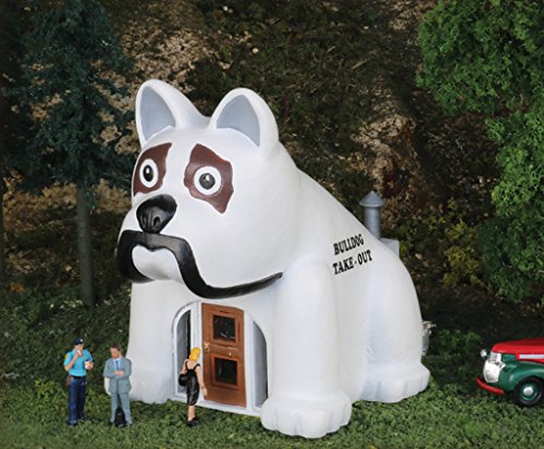 Bachmann Roadside U.S.A. Resin Building - Bulldog Take-Out Ho Scale Resin Building, Multicolor