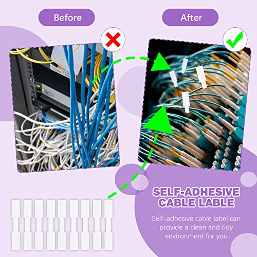 90 Pieces SelfAdhesive Cable Label Wire Labels EVA Foam Waterproof