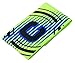 Ancefine Stripe Elastic Adult Youth Soccer Captain Armband,5-Pack (Green)