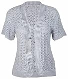 PurpleHanger Women's Bead Bolero Shrug Knitted Cardigan
