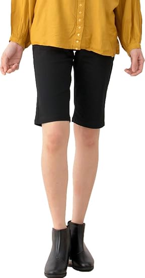 Amazon Nod ストレッチ ハーフパンツ レディース 膝丈 パンツ ショートパンツ 通販