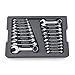 GEARWRENCH 20 Pc. 12 Point Stubby Combination SAE/Metric Wrench Set - 81903